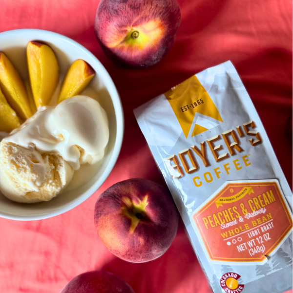 NEW! Peaches & Cream Coffee