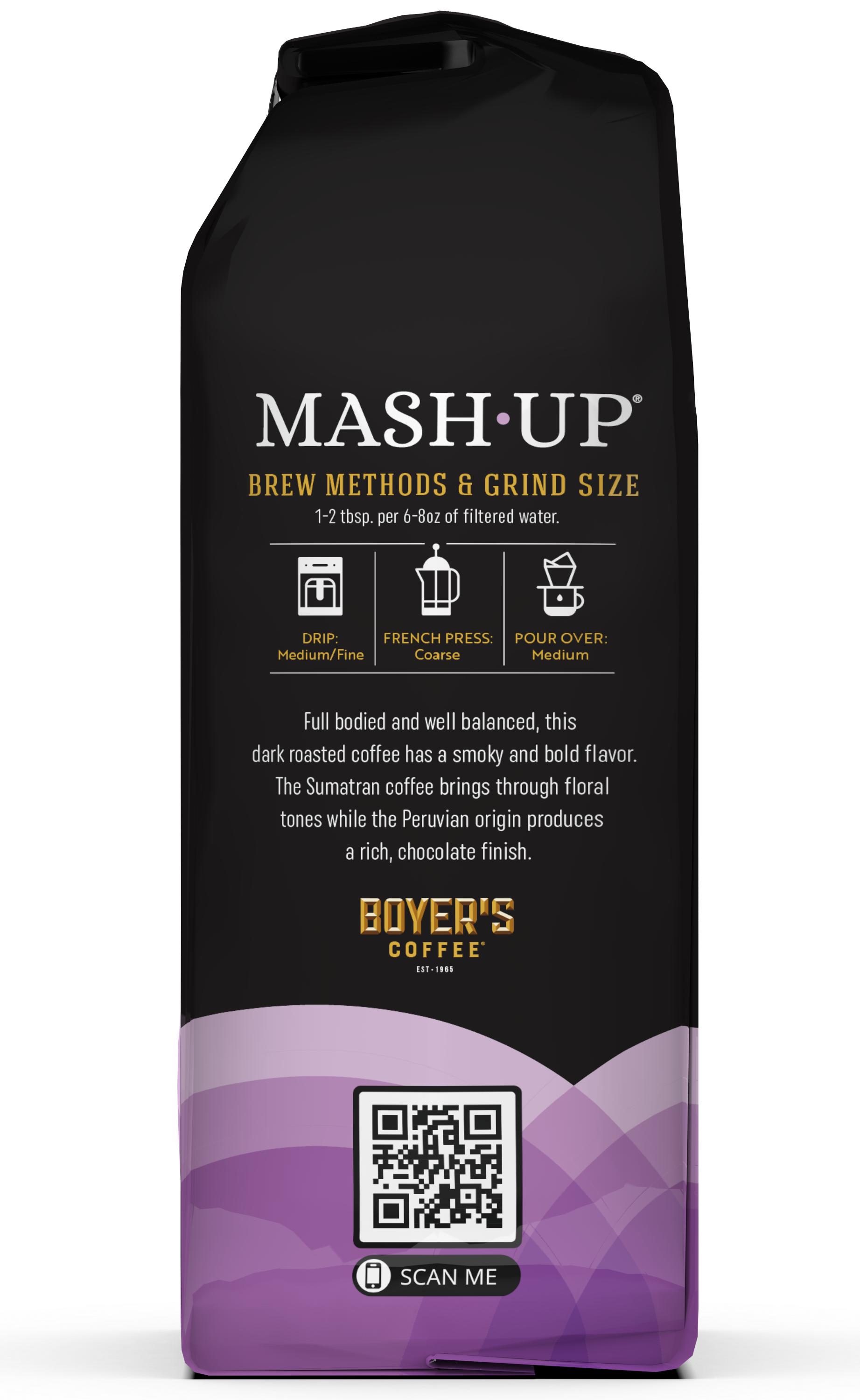 Sumatra + Peru Mash-Up Ground, 11oz