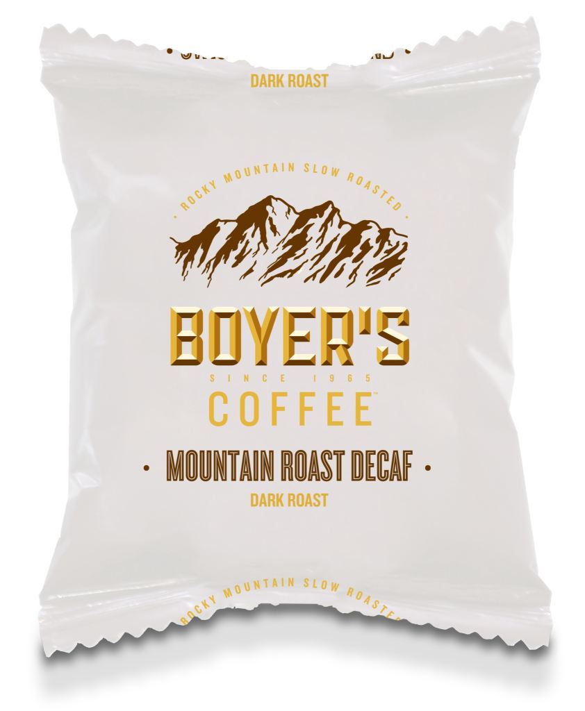Mountain Roast Decaf Coffee Packets – Boyer's Coffee
