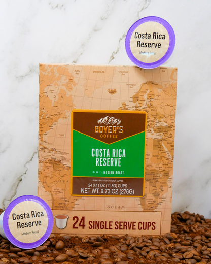 Costa Rica Reserve Single Serve Coffee 24ct.