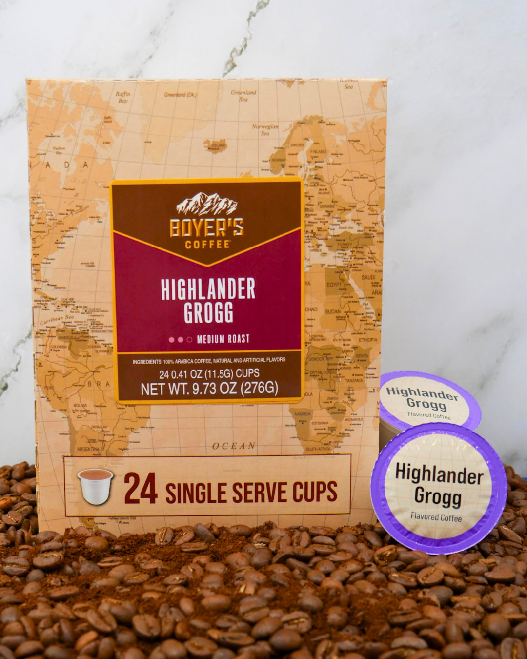 Highlander Grogg Single Serve Coffee 24ct.