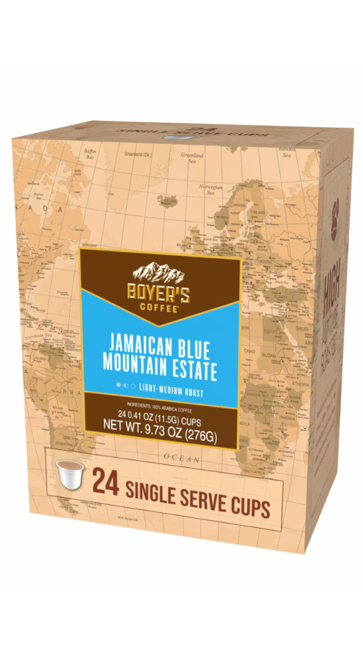 Jamican Blue Mountain Estate Single Serve Coffee 24ct.