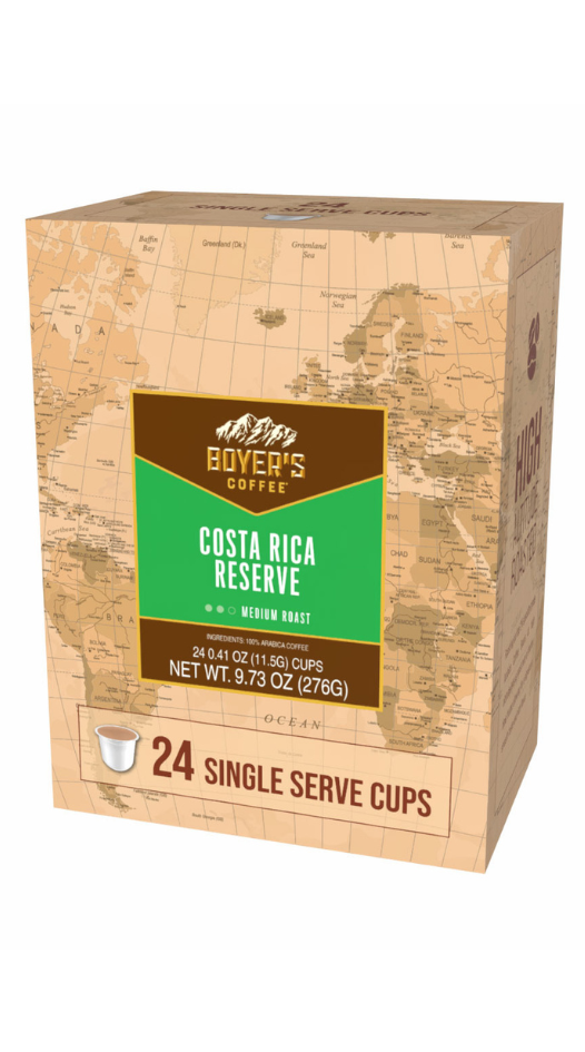 Costa Rica Reserve Single Serve Coffee 24ct.