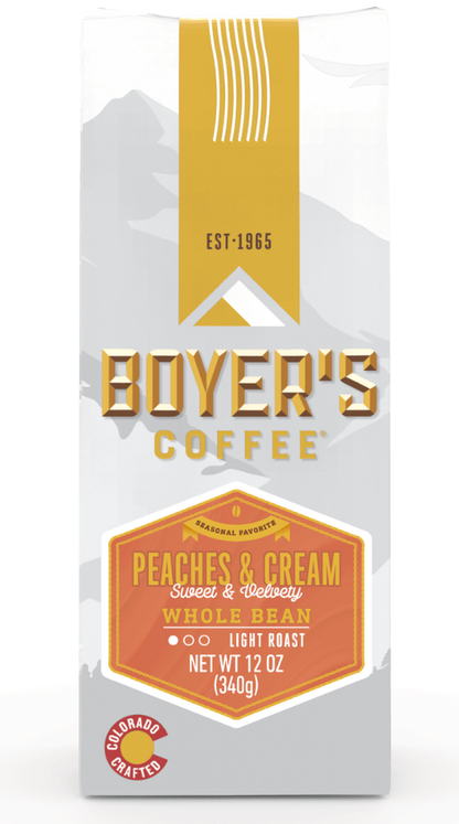 NEW! Peaches &amp; Cream Coffee