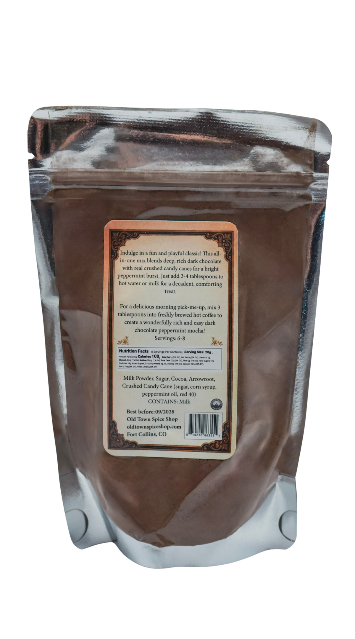 ★cocoaページ★ Dark Chocolate Peppermint Hot Cocoa - 8oz – Boyer's Coffee