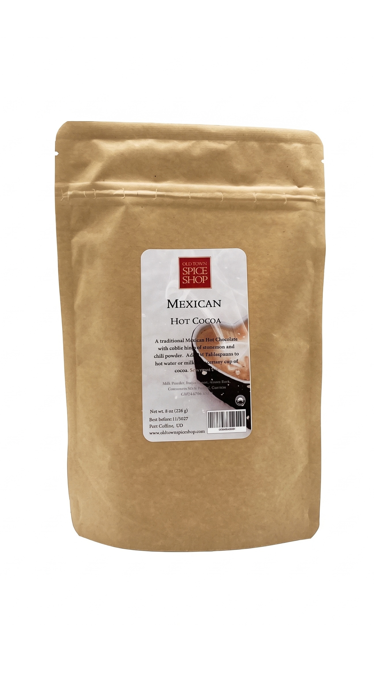Bag of Old Town Spice Shop Mexican Hot Cocoa