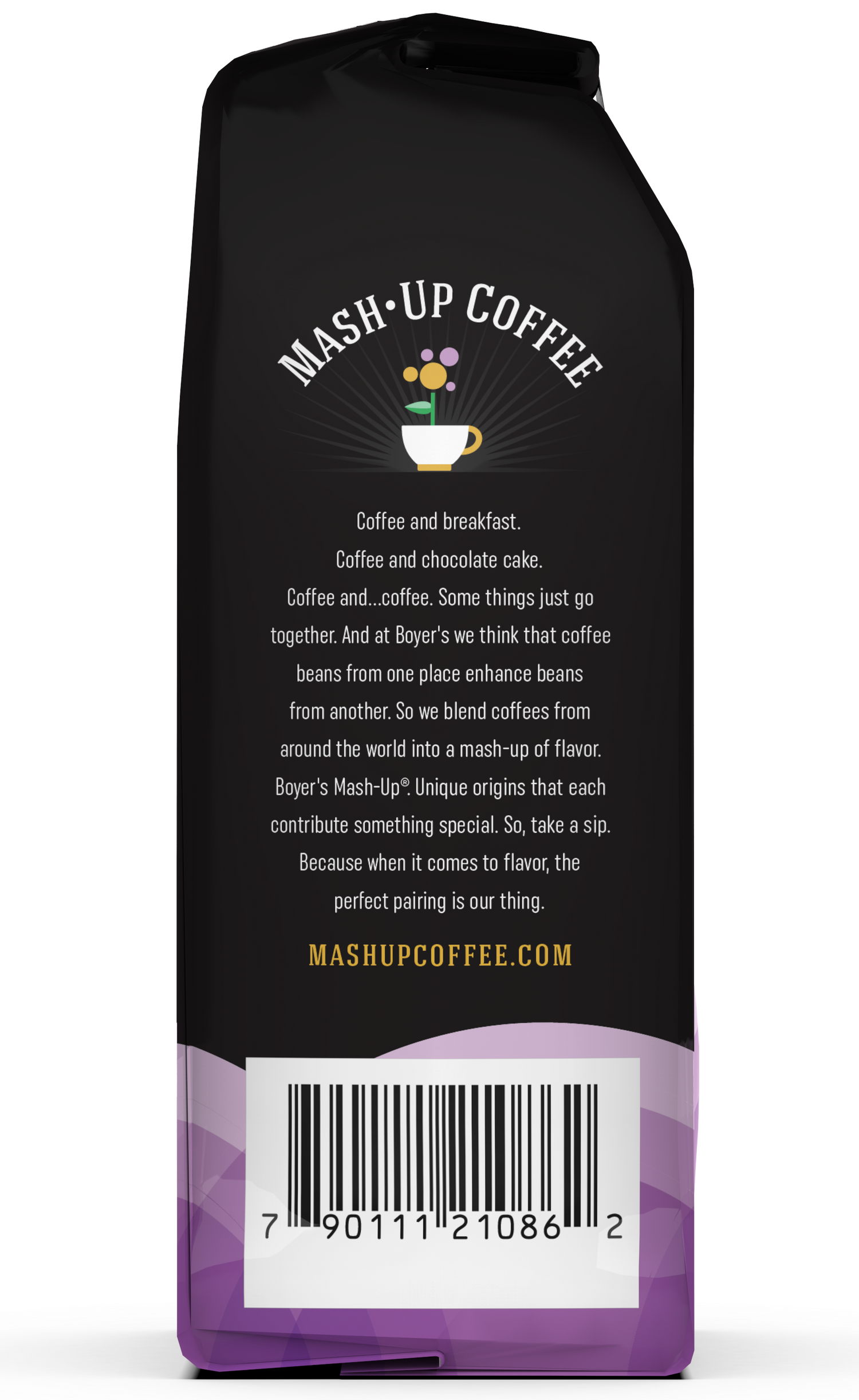 Sumatra + Peru Mash-Up Whole Bean, 16oz