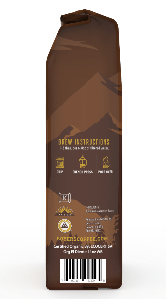 El Diente Mountain Reserve Whole Bean, 11oz