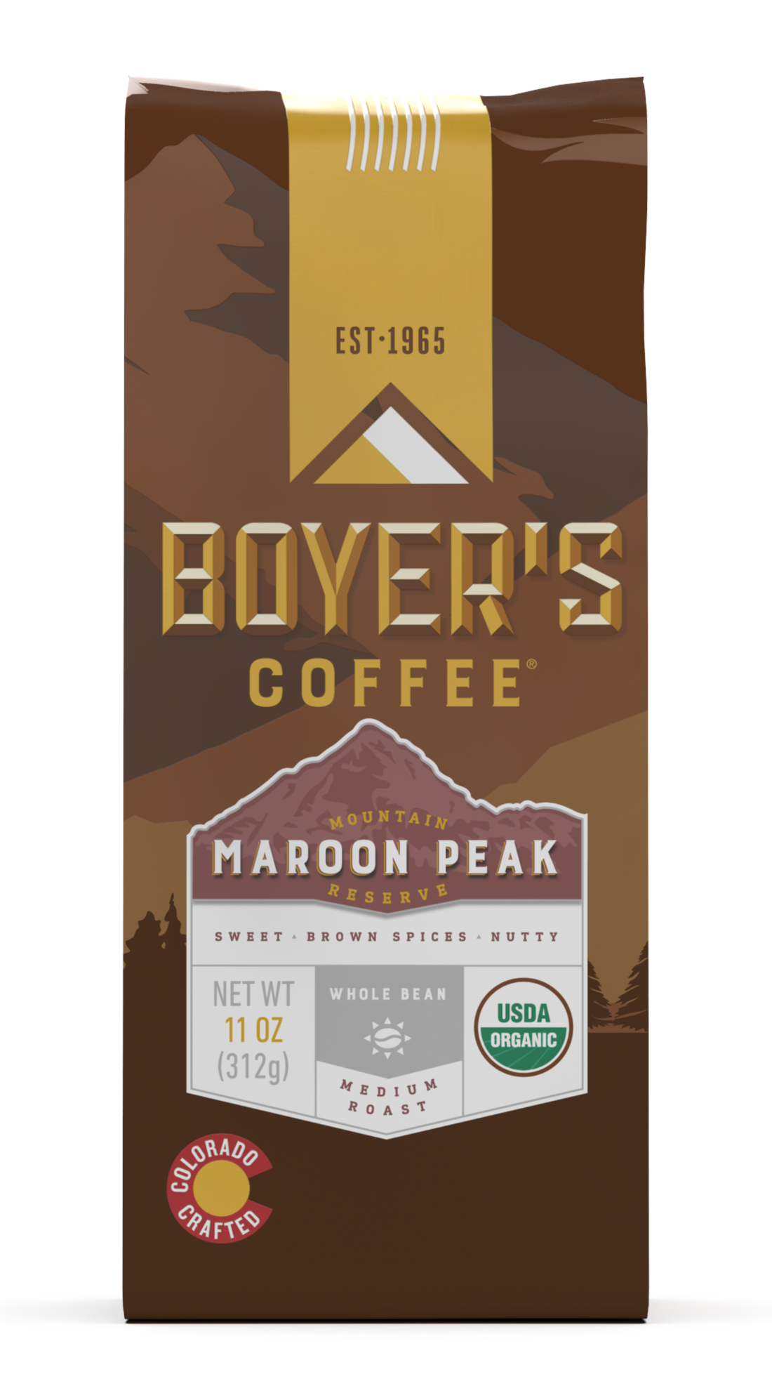 Maroon Peak Mountain Reserve Whole Bean, 11oz