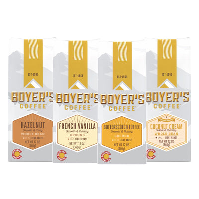 Boyer's Coffee Best of Boyer's Flavored Coffee Gift Box